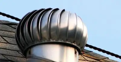 attic fan installation services with professionally installed roof ventilation unit in Boise, ID