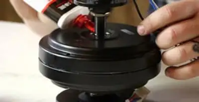 Ceiling fan motor repair and internal component adjustment in Boise, ID