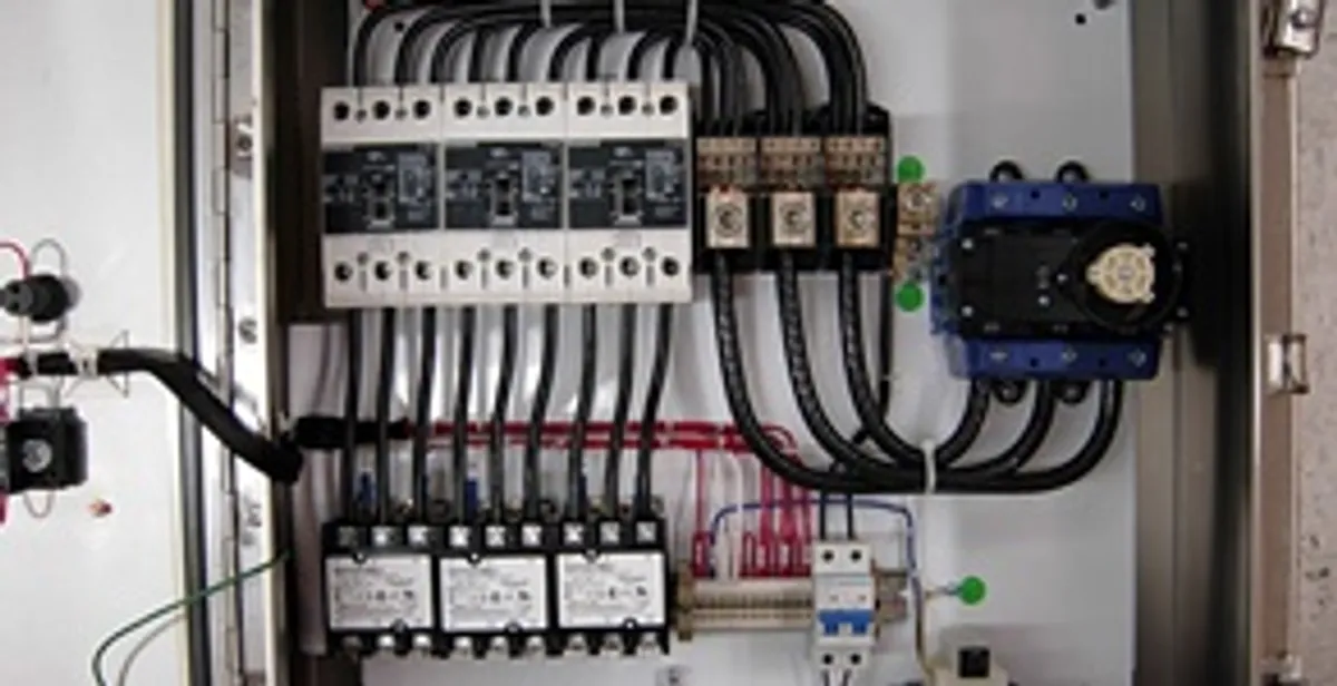 Electrical panel installation with organized circuit breakers and wiring in Boise, ID
