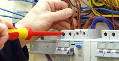 electrician services performing professional electrical panel wiring and connections in Boise, ID