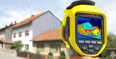 home energy audit service performing exterior thermal inspection to identify energy loss in Boise, ID