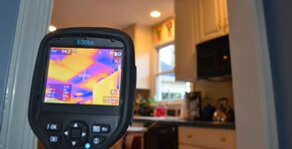 home energy audit service using thermal imaging to evaluate electrical efficiency inside a home in Boise, ID