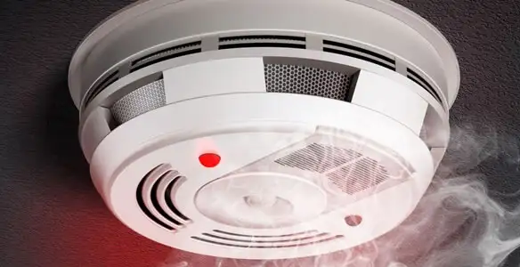 Installed smoke detector providing reliable fire detection in Boise, ID