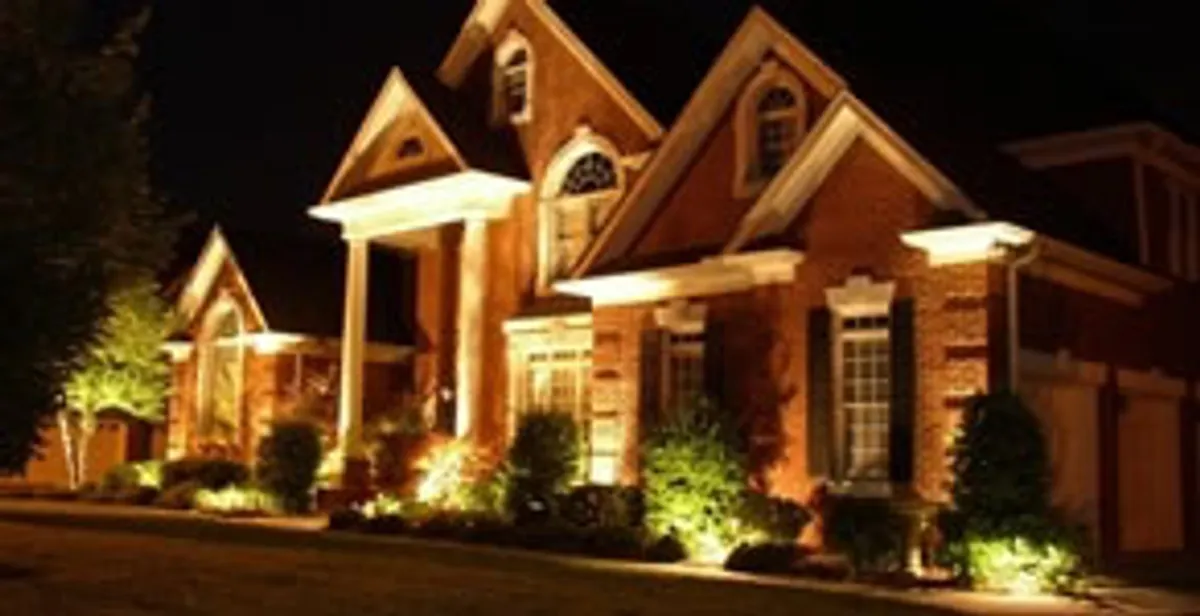 landscape lighting installation services enhancing residential exterior lighting in Boise, ID