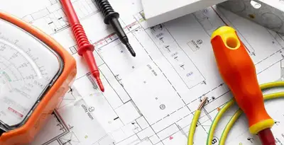 licensed electrician planning and testing electrical systems using professional tools in Boise, ID