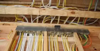 new construction wiring services with organized electrical rough-in performed by licensed electricians in Boise, ID