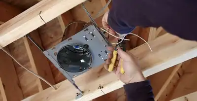 Professional recessed lighting installation with electrical wiring by licensed electricians in Boise, ID