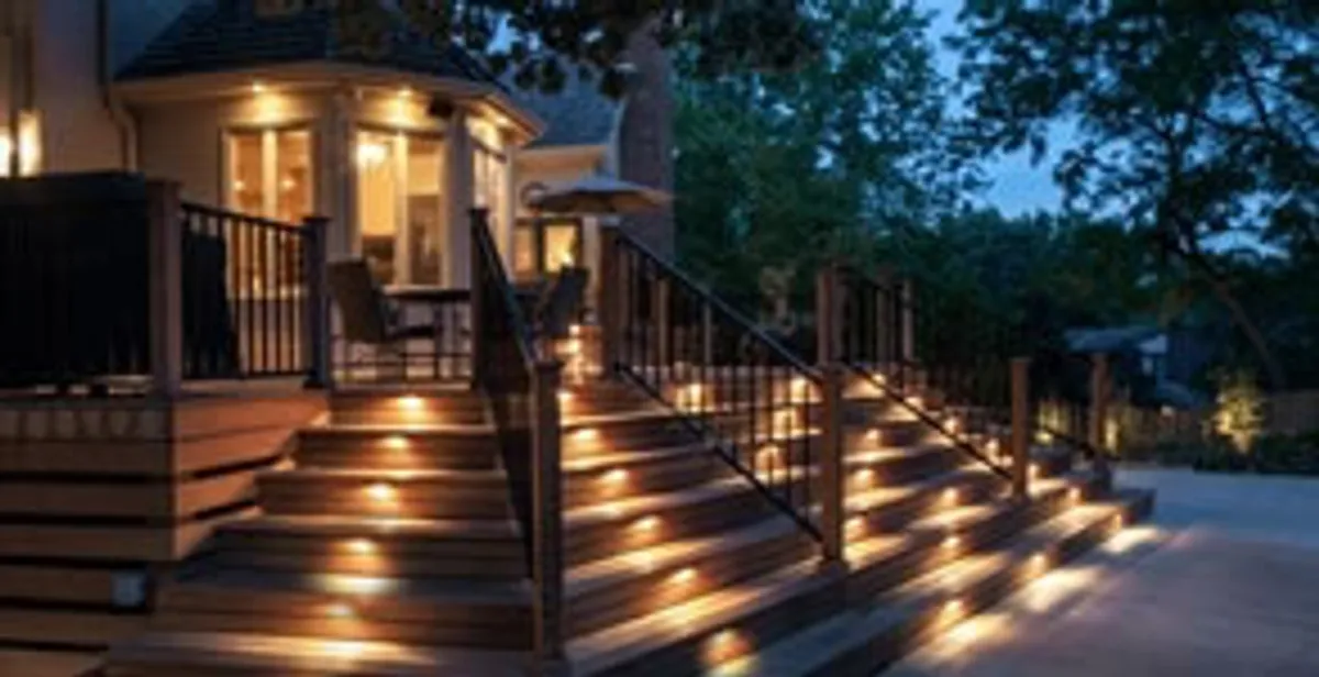 Residential electrician installing outdoor lighting for home safety in Boise, ID