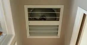 whole house fan installation services with ceiling-mounted ventilation system in Boise, ID